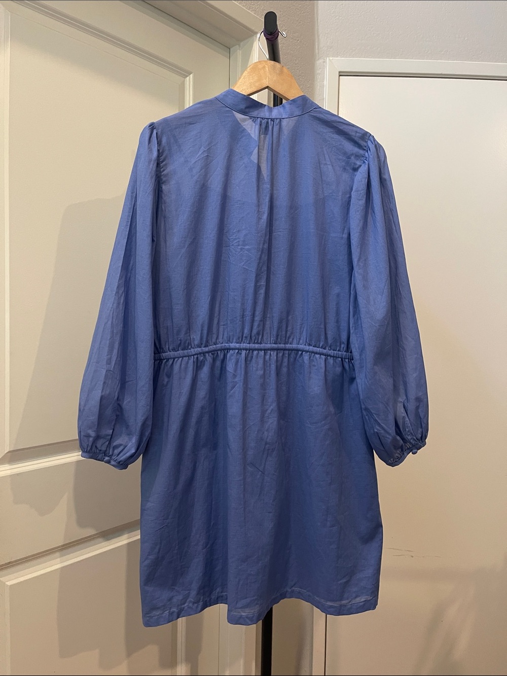 Banana Republic Blue Lightweight Shirt Dress - Picture 12 of 12